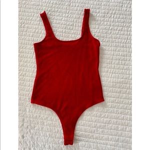 Red Bodysuit